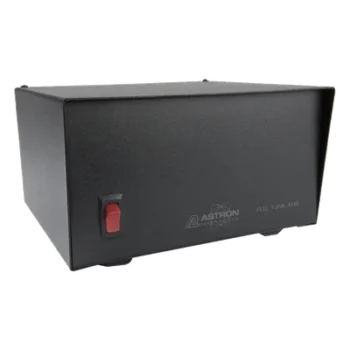 Fuente de Poder Lineal Regulada / 13.8 Vcc / 9 A Continua / 12 A Máxima / Cargador de Baterías 1.5 A / 115 Vca 60 Hz
