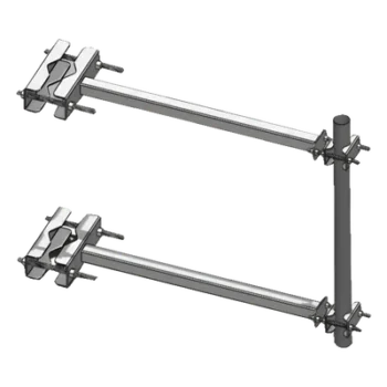 Brazo Lateral para Torre Autosoportada / Tubo 2' Cédula 30 / Altura 60 cm / Separación 60 cm / Acero ASTM A-36 / Galvanizado por Inmersión