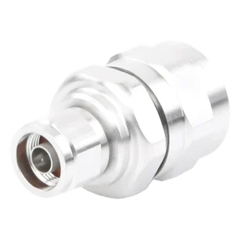 Conector RF N Macho / Banda 5000 MHz / Impedancia 50 Ω / IMD -116 dBm / Rango -40 °C a +85 °C / Montaje Recto