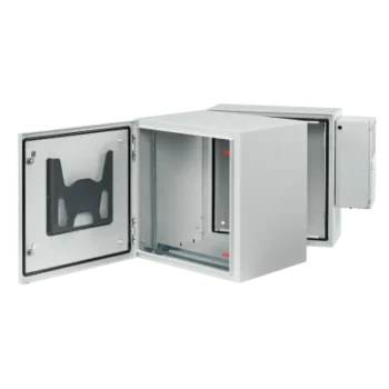 Gabinete Industrial / 19 UR / Aire Acondicionado 4000 BTU / NEMA 4/12 / IP66 / IK10 / Doble Bisagra / 36" Alto x 24" Ancho x 30" Prof (914.4 x 609.6 x 762 mm)