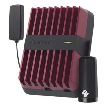 Amplificador Celular Vehicular / 4G LTE 3G VoZ / Alcance +74% / Antena NMO Permanente / Múltiples Dispositivos / Flotas Profesionales