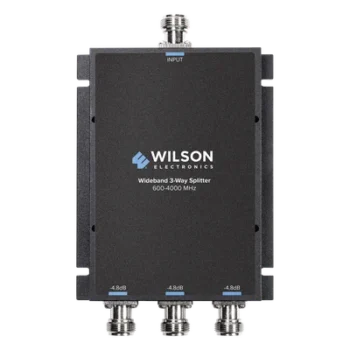 Divisor de 3 salidas / 50 Ohm / 600-4000 MHz / Conector N-Hembra / 4.8 dB pérdida inserción