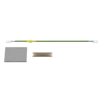 Kit de Conexión a Tierra / Para Gabinetes Multipropósito / Cable 10 AWG 13.25 in (336.6 mm) / Accesorios de Instalación / Montaje en Pared