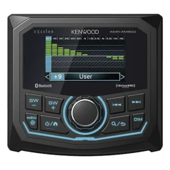 Estéreo Marino / Pantalla 2.7 Pulgadas / Bluetooth / IP66 Sumergible / 3 Salidas Previa 4.0V / USB + Auxiliar