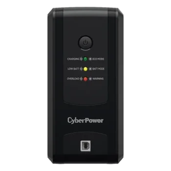 UPS de 550 VA / 275 W / Topología Línea Interactiva / AVR 86-148 Vca / 8 Salidas NEMA 5-15R / Puerto USB / Diseño Torre Compacto