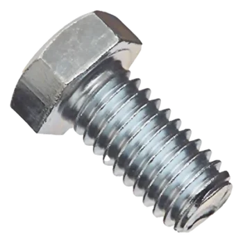 Tornillo Máquina Estándar / Rosca UNC 3/8" (9.5 mm) / Longitud 2 1/2" (63 mm) / Grado 2 / Galvanizado Electrolítico