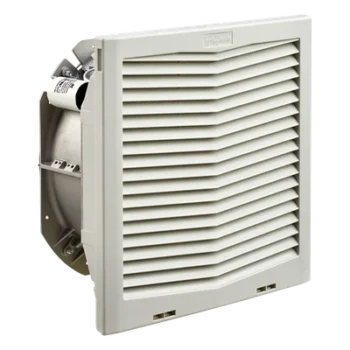 Ventilador con Filtro de Montaje Lateral / Flujo de Aire 395 CFM / Alimentación 115 Vca / Diseño Click-Fit / Rejillas con Bisagra