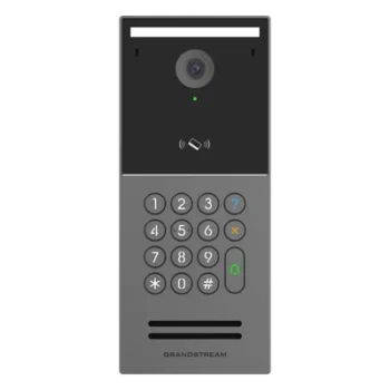 Videoportero IP Inteligente / 2K Ultra HD 4 MP / Ángulo 127° / IA ISP con Análisis de Comportamiento / Lector RFID Dual 13.56 MHz y 125 kHz / 5000 Tarjetas / PoE Integrado / IP66 IK10