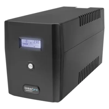 UPS de Línea Interactiva / 1500 VA / 900 W / 8 Tomas NEMA 5-15R / Pantalla LCD / AVR Boost/Buck / Protección RJ45