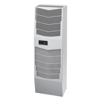 Aire Acondicionado para Gabinete / 8000 BTU / 115 Vca Trifásico / NEMA 12 / Uso Interior y Exterior / Acero Gris Claro