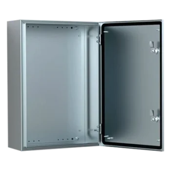 Gabinete de Acero Inoxidable / IP66 / 600x400x210 mm (23.6x15.7x8.3 in) / 2 Cerraduras / Placa Montaje 2 mm