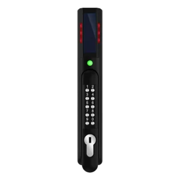 Chapa de Seguridad Electrónica / Doble Autenticación RFID y PIN / Lector Dual 125 kHz y 13.56 MHz / Sensor de Humedad Integrado / 200 Usuarios / LED de Alertas