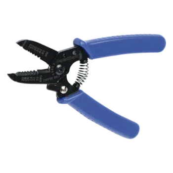 Pinzas de Precisión / Pelado 30-20 AWG / Cortador de Tornillos / Mordazas Frontales / Diseño Ergonómico