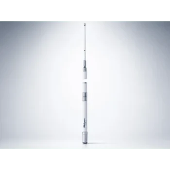 Antena Marina HF / Fibra de Vidrio / 2-30 MHz / 1 kW / 3 Secciones / Resonancia 10.8 MHz / 2.3 m (7.7 ft)