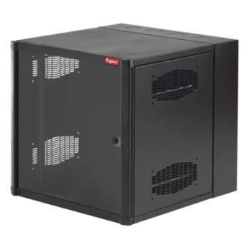 Gabinete de Pared 19" / 26 UR / Puerta con Ventana de Vidrio Templado / NEMA 12 / Instalación sin Herramientas / 1219 mm (4 ft) Alto