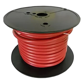 Cable para Batería Marina / 6 AWG / 100 Pies (30.5 m) / PVC Retardante de Llama Rojo / Cobre Estañado Clase K / 600V / 105°C Seco / 75°C Húmedo