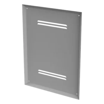 Tapa Metálica para Gabinete / Aluminio Industrial / Protección contra Golpes y Polvo / Compatible con EIGTR19
