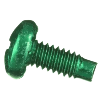 Tornillo de Unión a Tierra para Rack / #12-24 / 1/2 Pulgada / Cabeza Combinada PH3/Ranura / Acero Galvanizado / RoHS / Bolsa 100 Piezas