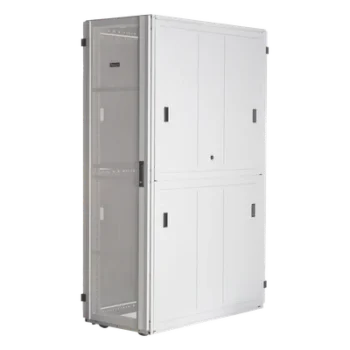 Gabinete para Centros de Datos / 42 UR / 800 mm Ancho / 1070 mm (3.51 ft) Profundidad / Carga 1588 kg / Puerta Perforada 80% / Acero