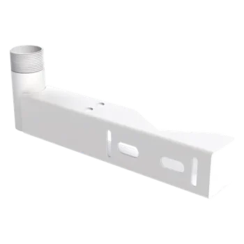 Herraje para Lámpara de Obstrucción / Acero Galvanizado / Pintura Electrolítica Blanca / Fijación 7/8' a 1-1/4' / Compatible STZ30 STZ35 STZ45