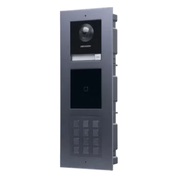 Videoportero IP Multiapartamento / 2 Megapixel / 7 Frentes de Calle / IP65 / PoE / Teclado y Lector EM / -40°C a 60°C (-40°F a 140°F)