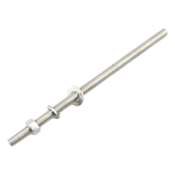 Kit de Varillas Roscadas / Acero Inoxidable 304 / 3/8-16 UNC x 6.5 in / con Arandelas y Tuercas / ISO 9001:2015 / RoHS