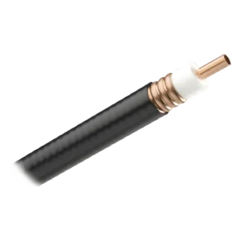 Bobina de Cable Coaxial / 500 m (1640 ft) / 50 Ω / 28.13 mm OD / Cobre Corrugado Sólido / -55°C a +85°C