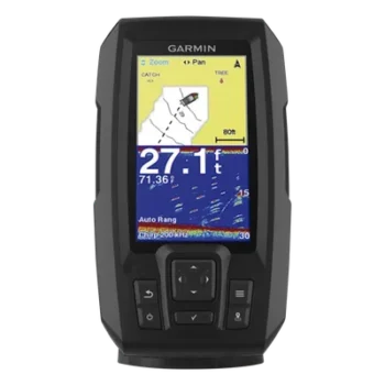 Fishfinder con GPS / Pantalla QSVGA 272 x 480 píxeles / Frecuencias 50-200 kHz / Potencia 200 W RMS / IPX7
