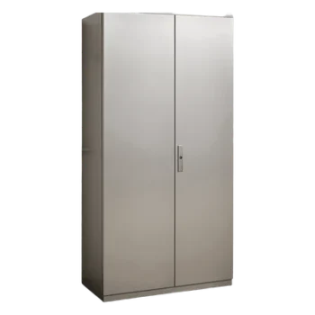 Gabinete de Acero Inoxidable / IP55 / IK10 / 1000 x 2200 x 400 mm (39.4 x 86.6 x 15.7 in) / Capacidad 110 kg / Platina Galvanizada