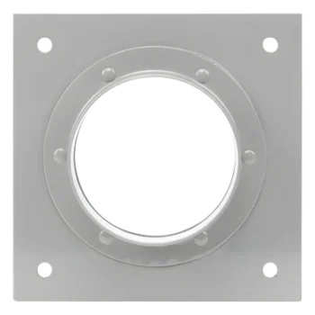 Placa Pasamuros / Capacidad 1 Bota 4" (10.16 cm) / Aluminio / Kit 14 Piezas