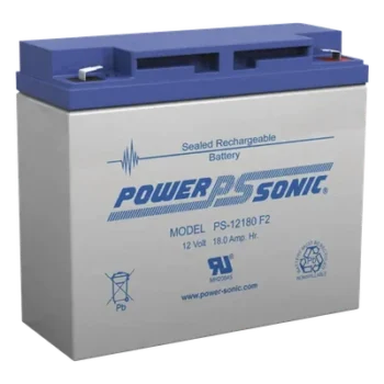 Batería de Respaldo AGM/VRLA / 12V / 18 Ah / Terminales F2 / Vida Útil 5 Años / Libre de Mantenimiento