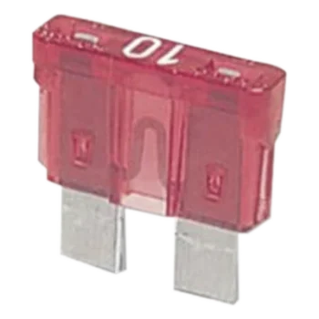 Fusible Automotriz / 10A / 32V DC / 19 x 8.7 mm / Tipo Clavija