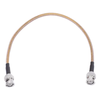 Jumper Coaxial / 30.5 cm (1 pie) / Cable LP142 / BNC Macho a BNC Macho / 50 Ω