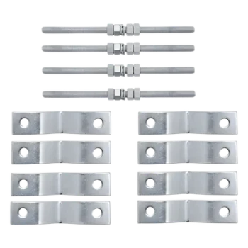 Kit de Soporte para Antena / Acero Estructural Galvanizado / Montaje Vertical u Horizontal / Uso Rudo Exterior / 4.9 kg