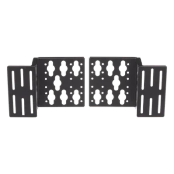 Kit de Soportes para PDU Vertical / Racks 4 Postes / Acero Resistente / Altura 152 mm (6 in) / Profundidad 216 mm (8.5 in) / Color Negro / RoHS