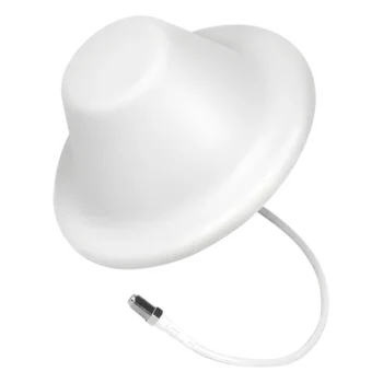 Antena Domo Interior / 698-960/1710-2700 MHz / 2-4 dBi / 75 Ohm / Conector F Hembra / 7.3" x 3.3" (185 x 85 mm)