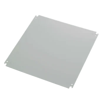 Panel de Montaje Posterior / Acero Dulce Calibre 12ga / 20x20 Pulgadas / Recubrimiento en Polvo Blanco / Compatible con Paneles de Madera 3/4 Pulgadas