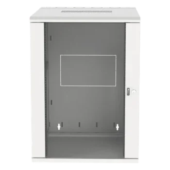 Gabinete de Montaje en Pared / 19in / 18 UR / 762mm (2.5 ft) Profundidad / Ventana de Seguridad / Blanco