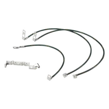 Kit de Puesta a Tierra / Cables Puente 10 y 16 pulgadas / Soporte ESD / Conformidad RoHS