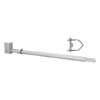 Soporte Lateral Superior / PVC Resistente a UV / Ajustable 81-103 cm (32-40.5 pies) / Compatible Torres 1.5-3.5 pies O.D. / Aislado Sin Interferencia VSWR