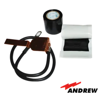 Kit de Aterrizaje Estándar / Cable 5/8" y 7/8" / Conductor 609.6 mm (24") / 6 AWG / Resistencia DC 0.001 Ω / 100 kA Pico