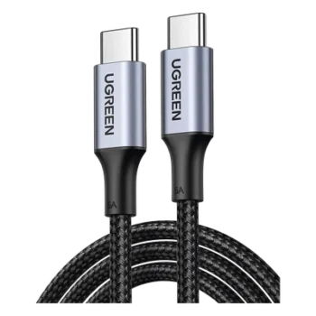 Cable USB-C a USB-C / Carga Rápida 100W / Transferencia 480 Mbps / Nylon Trenzado / 1 m (3.3 ft) / PD3.0 y QC4.0