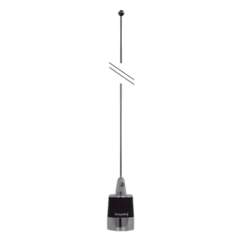 Kit de Antena VHF / 144-174 MHz / 3 dBi / 200 W / 124 cm / 5 m (16.4 ft) RG58 / Montaje NMO