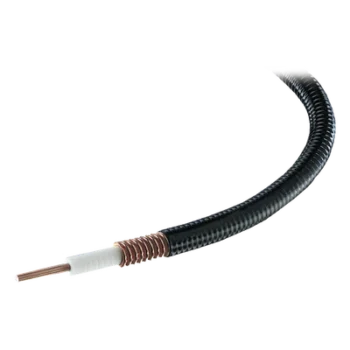 Cable Coaxial Corrugado Super Flexible / 1/2" (12.7 mm) / 1000 ft (305 m) máx. / Cobre / UV Exterior