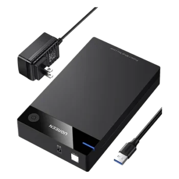 Enclosure para Disco Duro / USB 3.0 con UASP / SATA I/II/III / 3.5" y 2.5" / Hasta 16 TB / Sin Herramientas / Cable 1 m (3.3 ft)