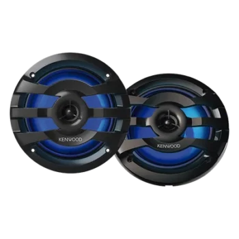 Altavoces Marinos / 6.5 Pulgadas / 260 W Máxima / IPX5 / LED Multicolor RF / Tweeter 1/2 Pulgada
