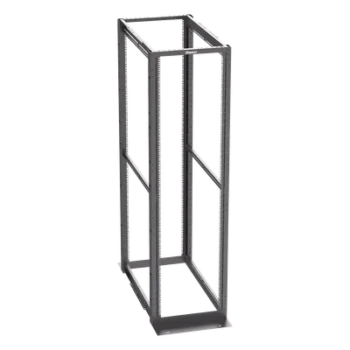 Rack de Cuatro Postes / 45 UR / Carga 2500 lbs / Profundidad Ajustable 41.5 in (3.46 ft) / Acero / EIA-310D