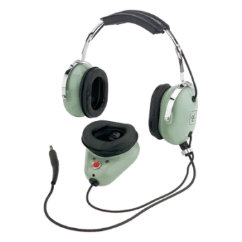 Auriculares Muff-Mic / Micrófono dinámico con cancelación de ruido / Cable 7.62 m (25 ft) / NRR 26 dB / Diadema cromada anticorrosión