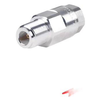 Conector RF Coaxial / Tipo N Hembra / Cable 1/2 Pulgada / Impedancia 50 Ω / Frecuencia 12 GHz / Rango -55°C a +85°C