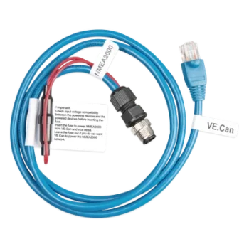 Cable de Interfaz Náutico / VE.CAN a NMEA 2000 / Certificado NMEA 2000 / Compatible Simrad Lowrance Garmin / Diseño Marinizado